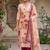 Off white color smart and elegant lilen cotton salwar kameez