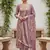 Purple color beautiful printed designer modal silk salwar suit