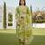 Green color beautiful printed designer modal silk salwar suit