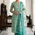 Sea green color beautiful lilen cotton smart and ethnic salwar suit for trendy girls