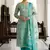 Sea green color beautiful lilen cotton smart and ethnic salwar suit for trendy girls