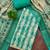 Sea green color beautiful lilen cotton smart and ethnic salwar suit for trendy girls