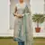 Blue color beautiful lilen cotton smart and ethnic salwar suit for trendy girls