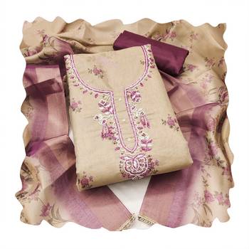 Pink color beautiful lilen cotton smart and ethnic salwar suit for trendy girls 2