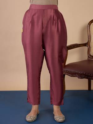 Brown women kurta pant dupatta set 4