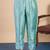 Blue women kurta pant dupatta set