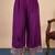 Purple women kurta pant dupatta set