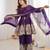 Purple color fendy satin silk embroidery work party wear salwar suit