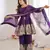 Purple color fendy satin silk embroidery work party wear salwar suit