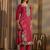 Rani color barsana silk pakistani style salwar suit