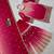 Rani Pink Color Dori,Sequence And Rivet Moti Work Chinon Silk Top Bottom Dupatta Set