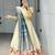 Firozi Color Zari Weaving Work Paithani Silk Lehenga Choli With Unstitched Blouse