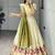 Green Color Zari Weaving Work Paithani Silk Lehenga Choli With Unstitched Blouse