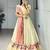 Pink Color Zari Weaving Work Paithani Silk Lehenga Choli With Unstitched Blouse