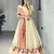 Pink Color Zari Weaving Work Paithani Silk Lehenga Choli With Unstitched Blouse
