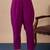 Purple women kurta pant dupatta set