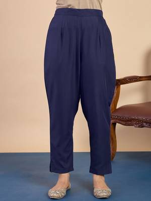 Blue women kurta pant dupatta set 4