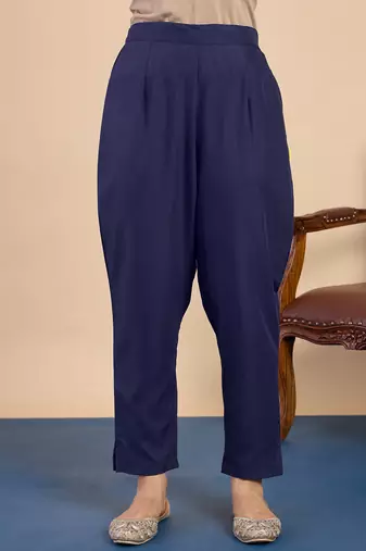 Blue women kurta pant dupatta set