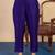 Purple women kurta pant dupatta set