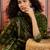 Green printed kurta with trousers & dupatta set