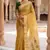 soft muga cotton  saree with meenakari  weaving  motifs and contrast blouse