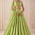 Green Brocade Lehenga Set