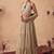 Beige Handwork Goergette Lehenga Set