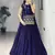 Purple Color Plain With Pleating Lehenga With Blouse Jacket Fully Stitched Set