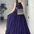 Purple Color Plain With Pleating Lehenga With Blouse Jacket Fully Stitched Set