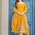 Yellow Color Embroidery With Sequin & Thread Work Top Botton Dupatta Set