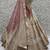 Radiant Off-White Sequins Silk Bridal Lehenga Choli With Double Dupatta