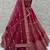 Timeless Pink Dori Work Silk Bridal Lehenga Choli With Double Dupatta
