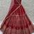 Rich Red Multi Thread Work Bridal Lehenga Choli With Double Dupatta
