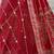 Rich Red Multi Thread Work Bridal Lehenga Choli With Double Dupatta
