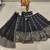 Royal Black Partywear Lehenga with Heavy Sequins Embroidery