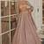 Pastel Lavender Semi Viscose Organza Lehenga with Mirror Embroidery