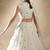 White Partywear Lehenga with Heavy Sequins Embroidery