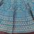 Stunning Blue Festive Lehenga with Intricate Sequins Detailing