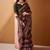 Mehendi p.v chanderi printed casual saree with unstitched blouse