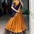 Attractive Mustard Yellow Zari Weaving Silk Haldi Wear Lehenga Choli