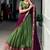Glorious Mehendi Green Zari Weaving Silk Lehenga Choli With Dupatta