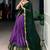Captivating Purple Zari Weaving Silk Traditional Lehenga With Blouse