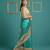 Sea green printed silk blend saree with beige floral border & designer pallu | traditional & festive wear saree