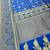 Blue soft silk blend banarasi jacuard work designer saree with blouse