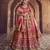 Banarasi Silk Lehenga Choli with Zari, Sequins & Swarovski Work for Wedding & Reception