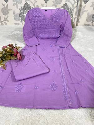 Lavender kurta set 2