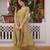 Light olive kurta set