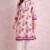 Floral printed cotton kurta