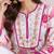 Floral printed cotton kurta