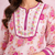Floral printed cotton kurta